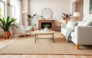 dywan sznurkowy do salonu